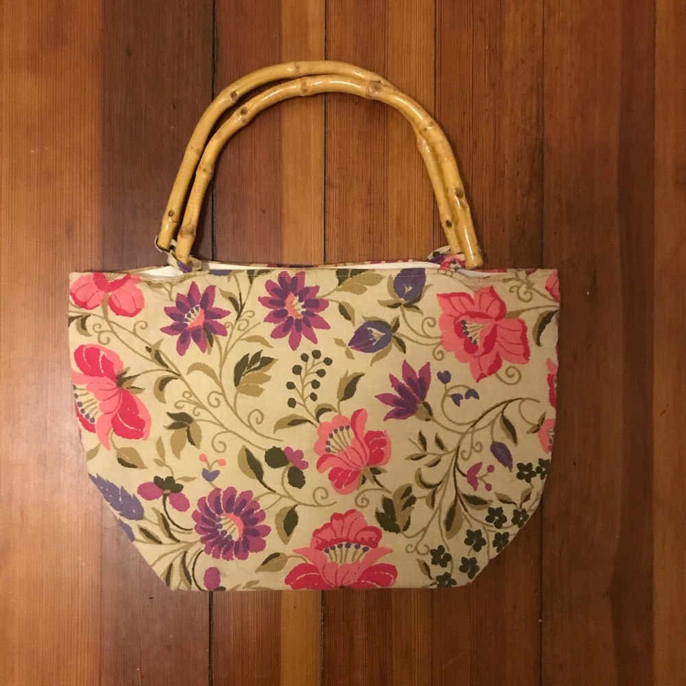 Bamboo Handles Bag